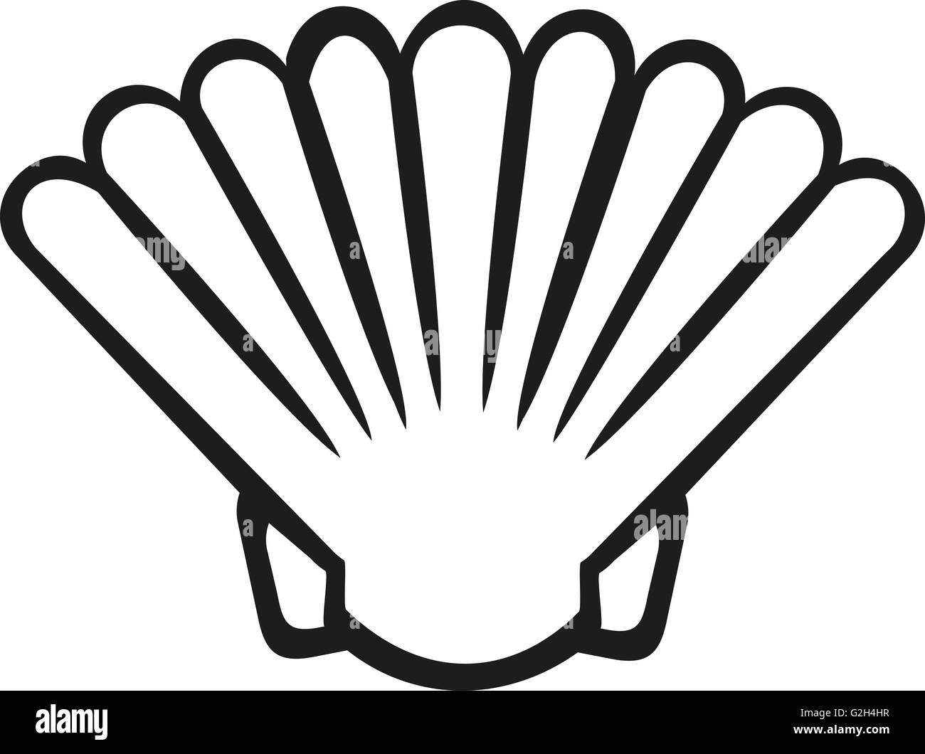 Contur Shell Shell snail contour -Fotos und -Bildmaterial in hoher Auflösung – Alamy