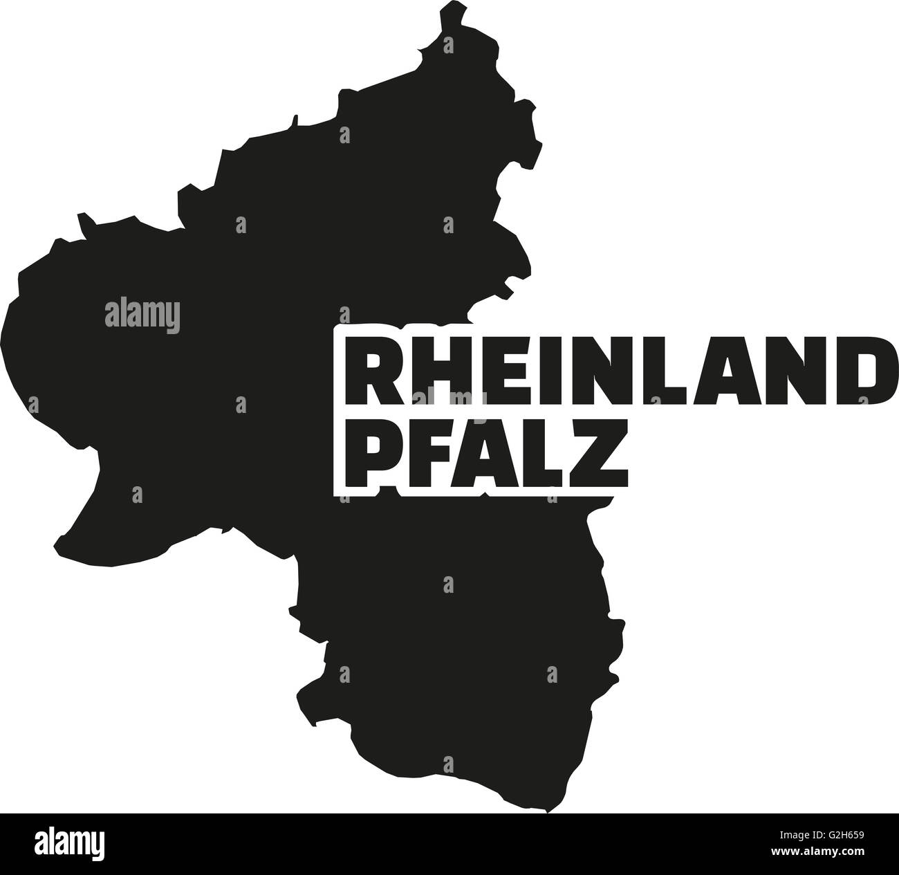 Rheinland pfalzkarte Fotos und Bildmaterial in hoher Auflösung Alamy