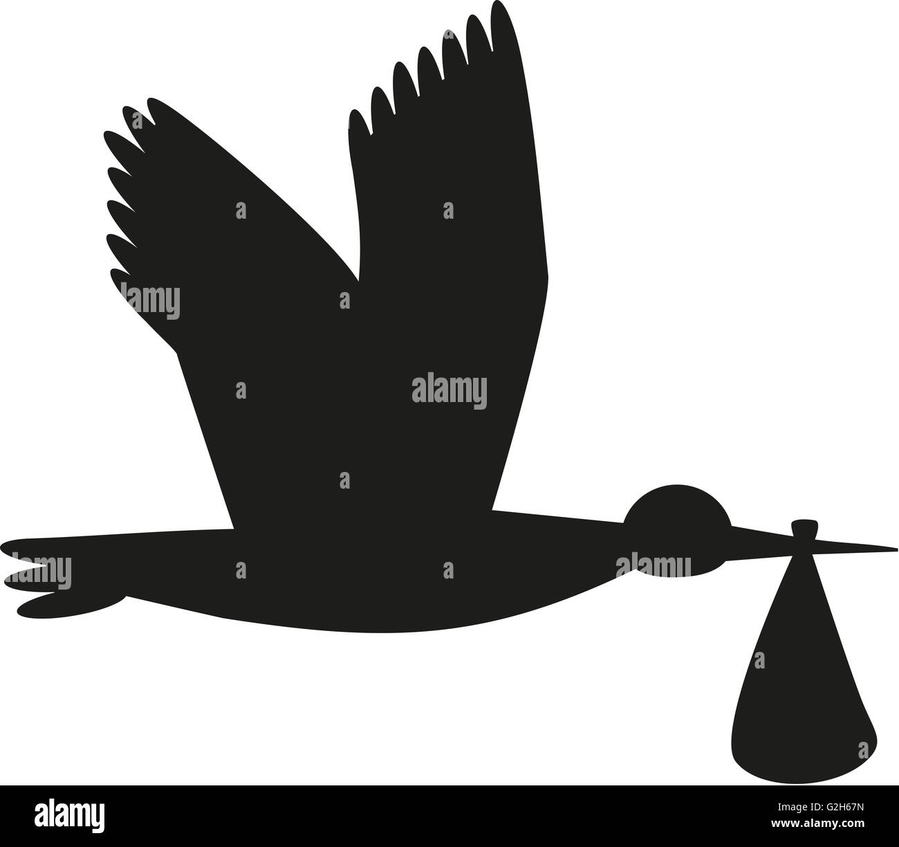 Storch Mit Baby und Mädchen Stockfotos und -bilder Kaufen - Alamy