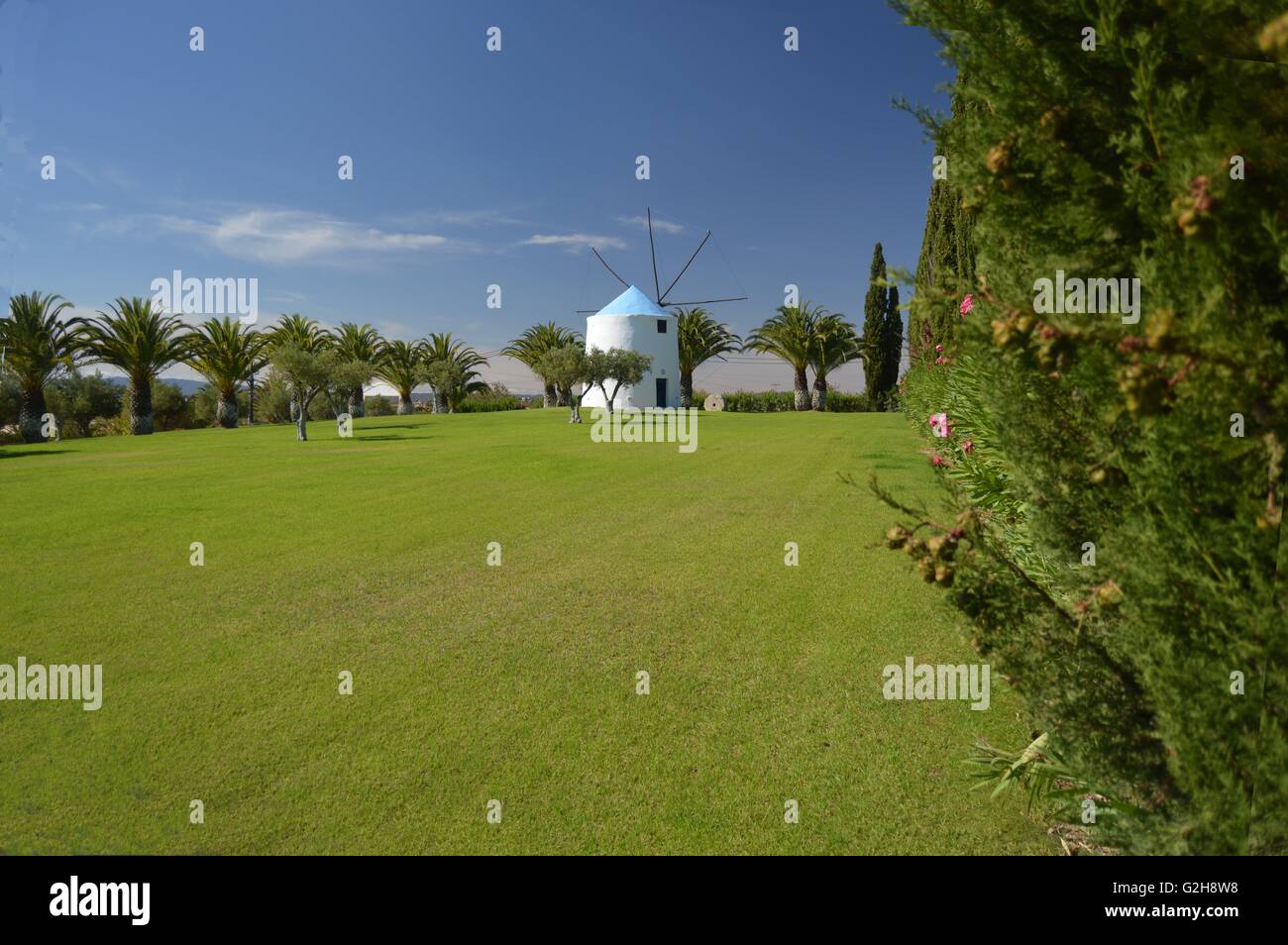 Cliff Richard-Garten in seiner Villa, Quinta do Moinho in Guia, Algarve, Portugal. Stockfoto