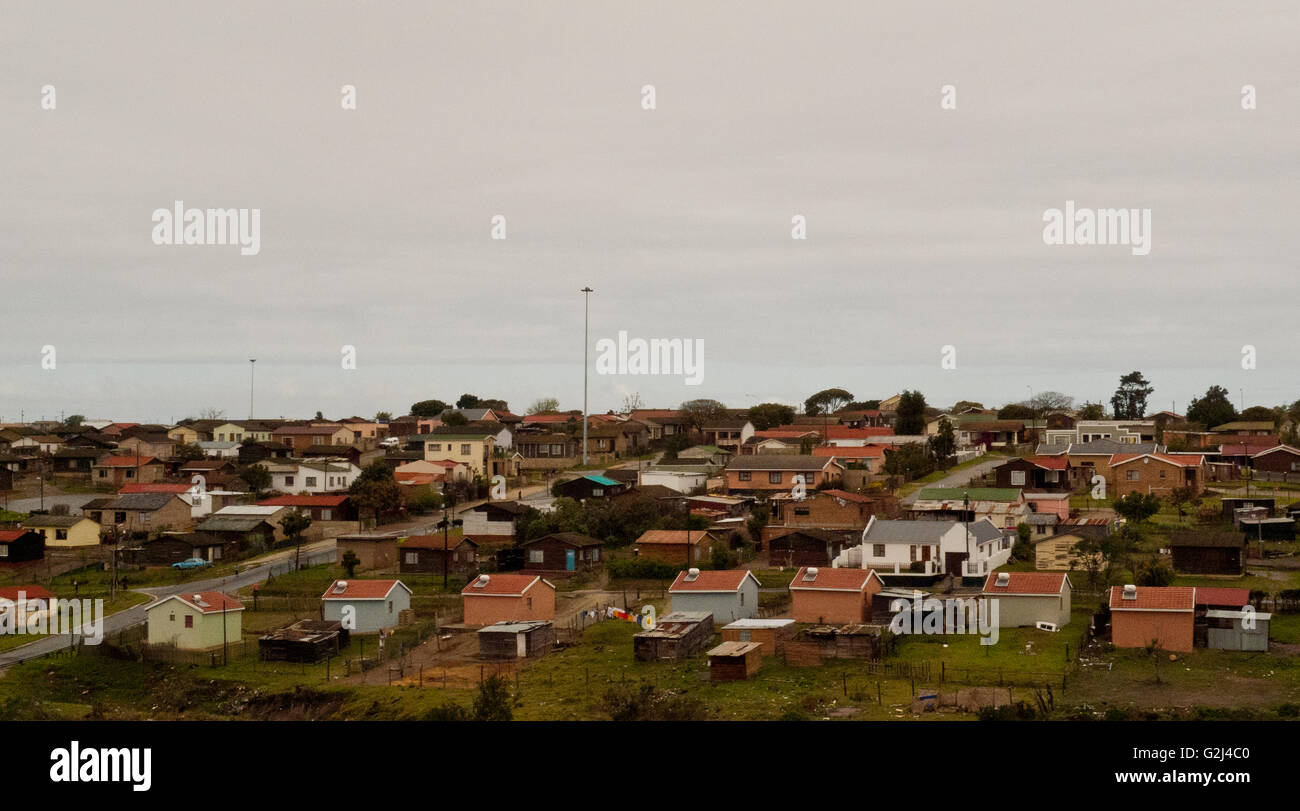 Stadtteilentwicklung Gehäuse, Groenvlei, Südafrika Stockfoto