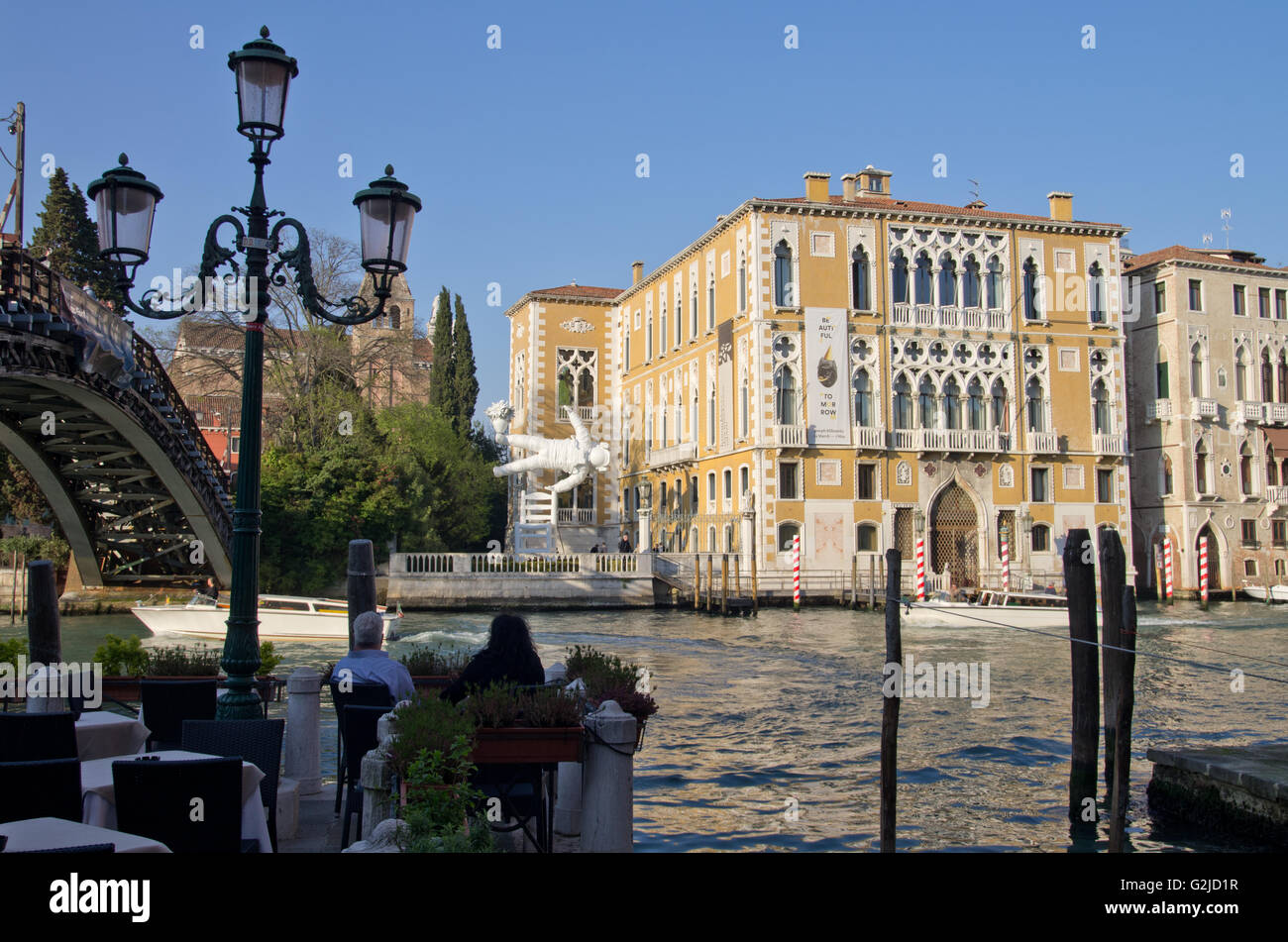 Palazzo Franchetti Cavalli Stockfoto