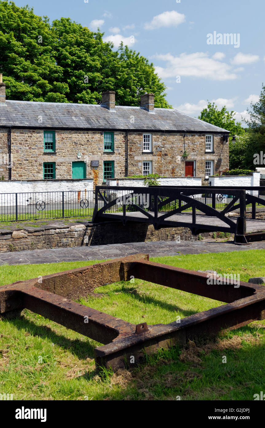 Kapelle Zeile Geburtsort des berühmten Musikers und Komponisten Joseph Parry, Merthyr Tydfil, South Wales, UK. Stockfoto