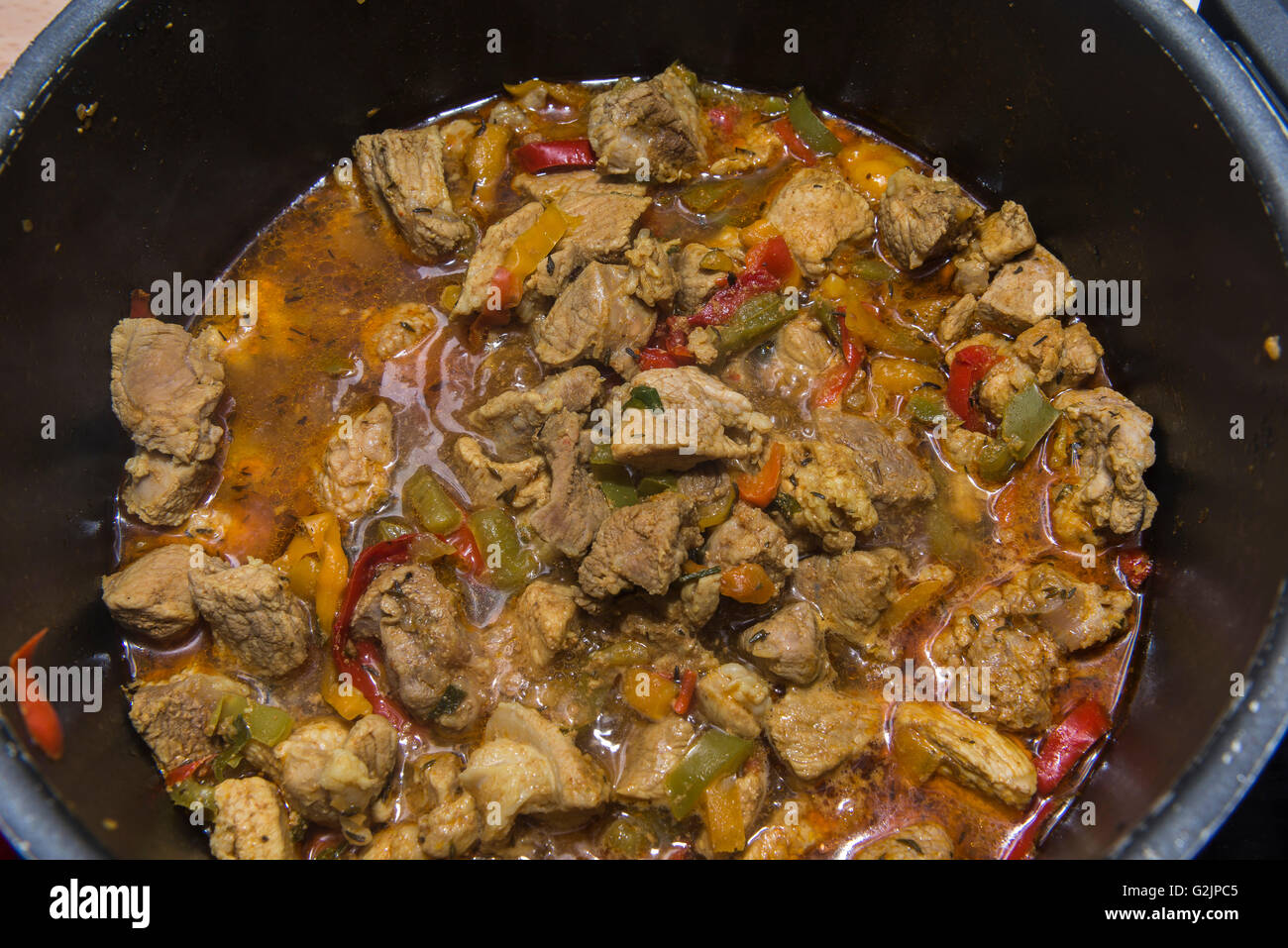 Sauté de Porc, Marseille, Bouches du Rhone, Frankreich Stockfoto