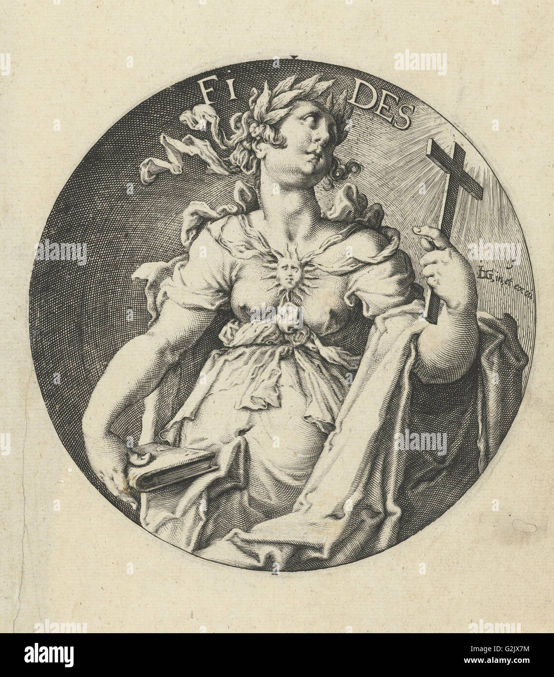 Glauben, Jacob de Gheyn (II), 1591-1595 Stockfoto