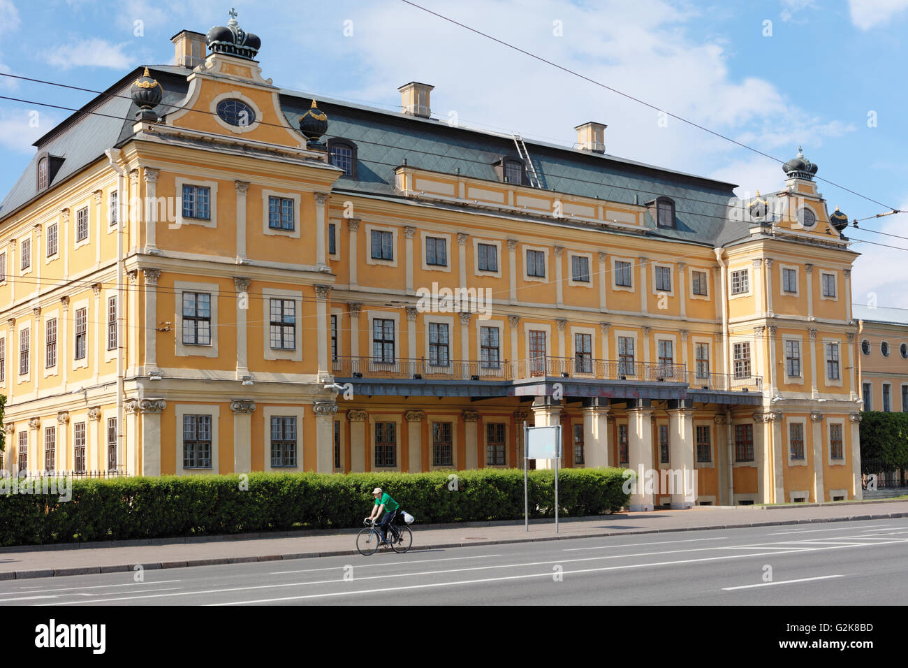 Menschikow-Palast in St. Petersburg, Russland Stockfoto