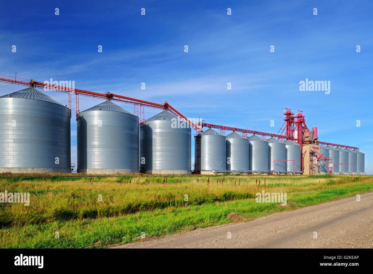 Im Landesinneren Getreide terminal Corinne Saskatchewan Kanada Stockfoto