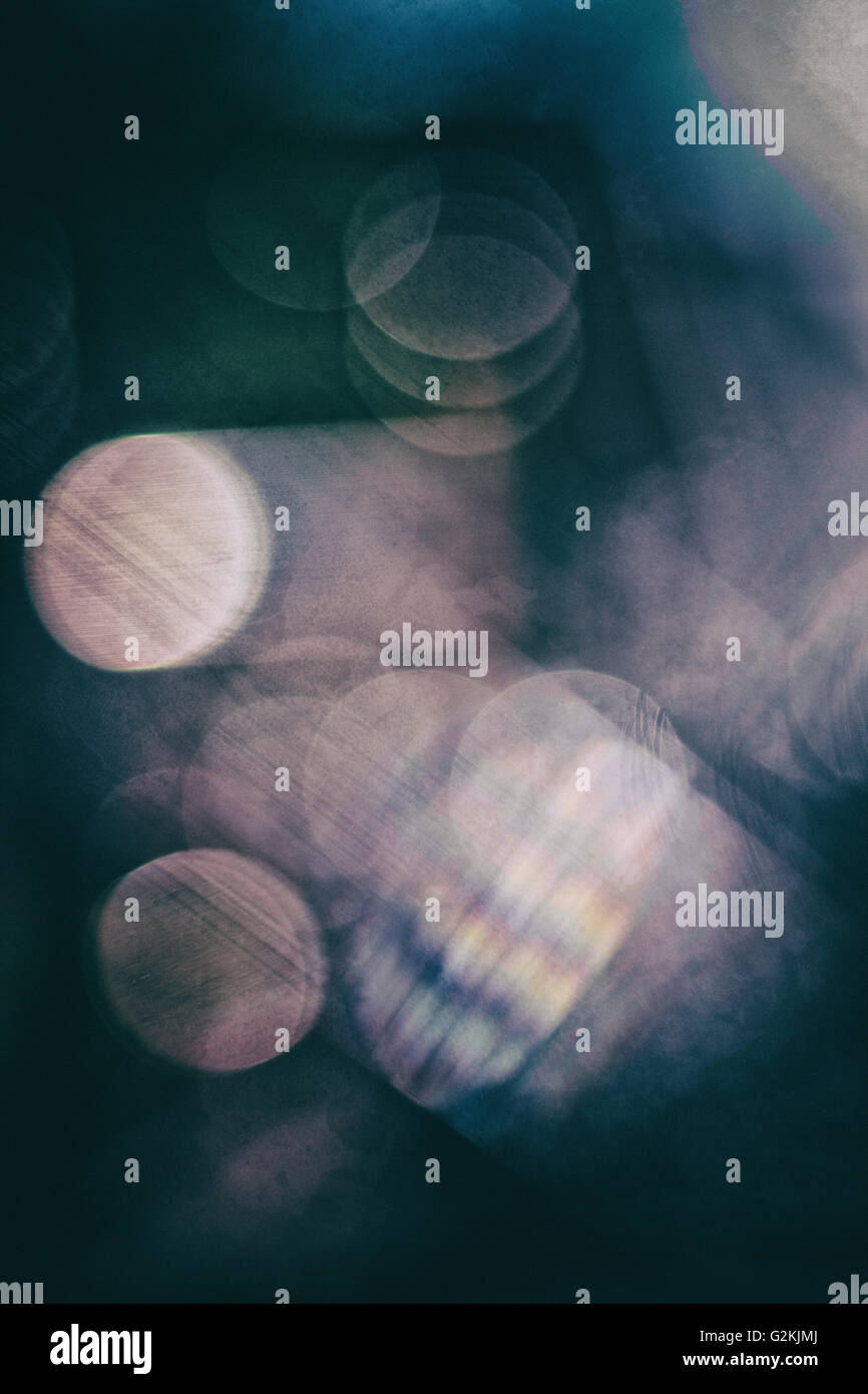 Abstrakte, helle Punkte Stockfoto