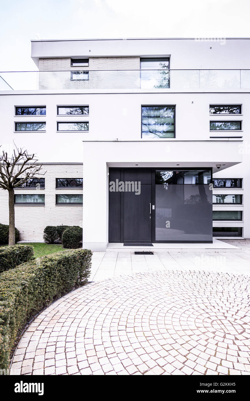 Deutschland, Berlin, Villa im Bauhaus Stil Stockfoto