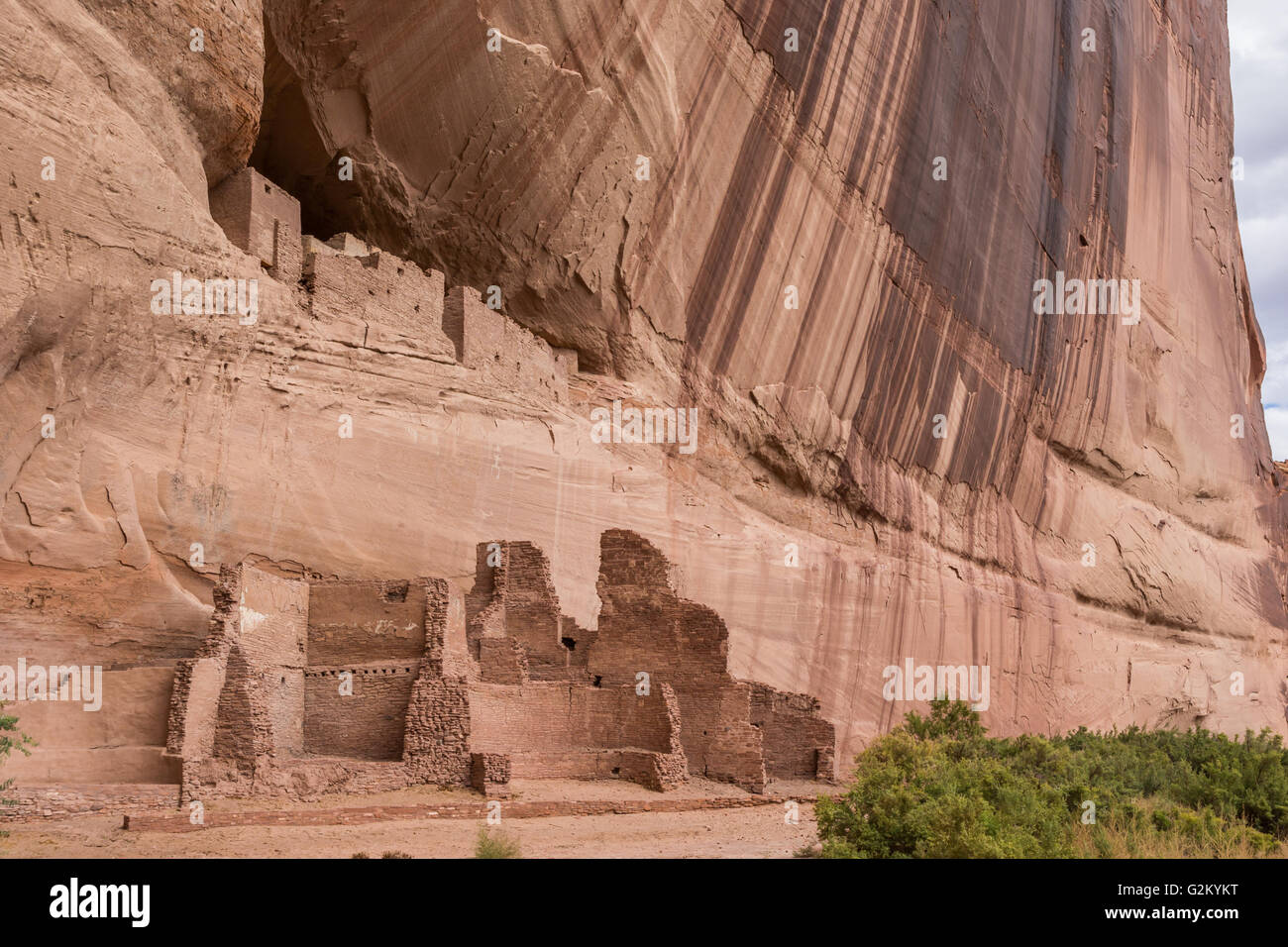 White House Ruinen im Canyon de Chelly National Monument, Arizona, USA Stockfoto