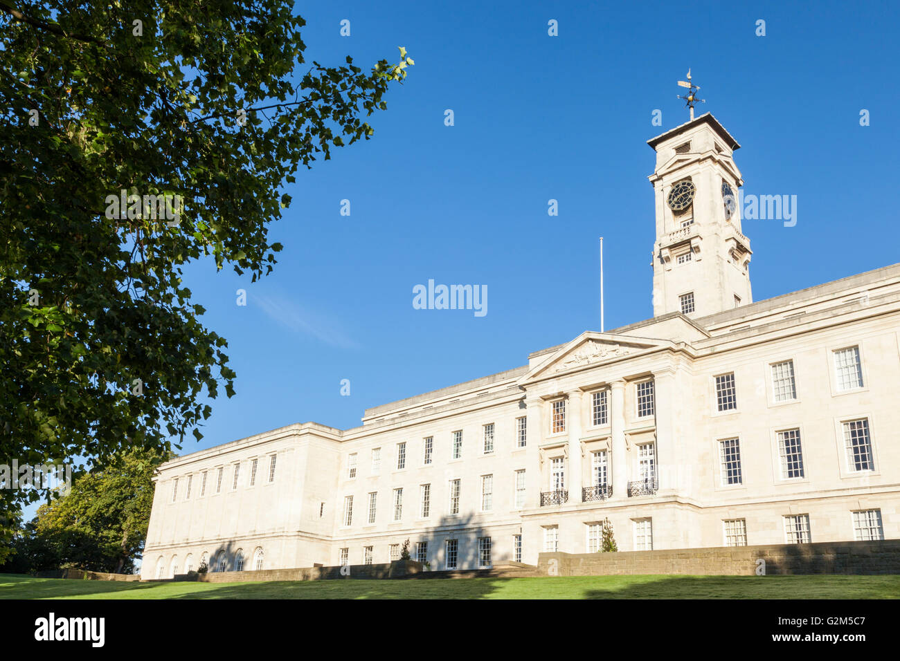 Trent Gebäude, University of Nottingham, Nottingham, England, Vereinigtes Königreich Stockfoto