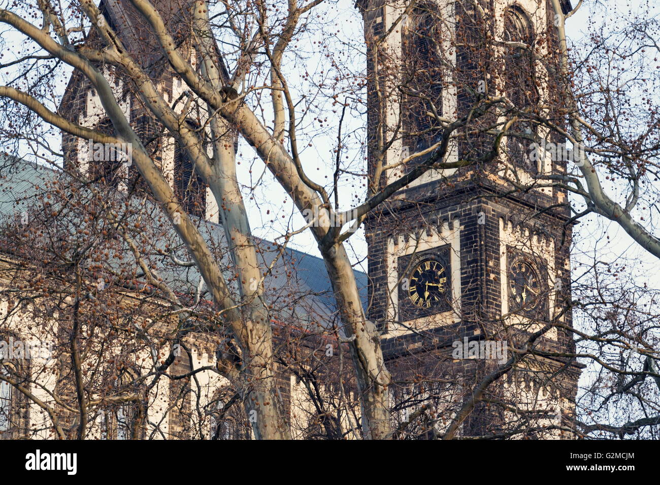 Kirche der Heiligen Cyrill und Methodius in Prag, Tschechische Republik Stockfoto