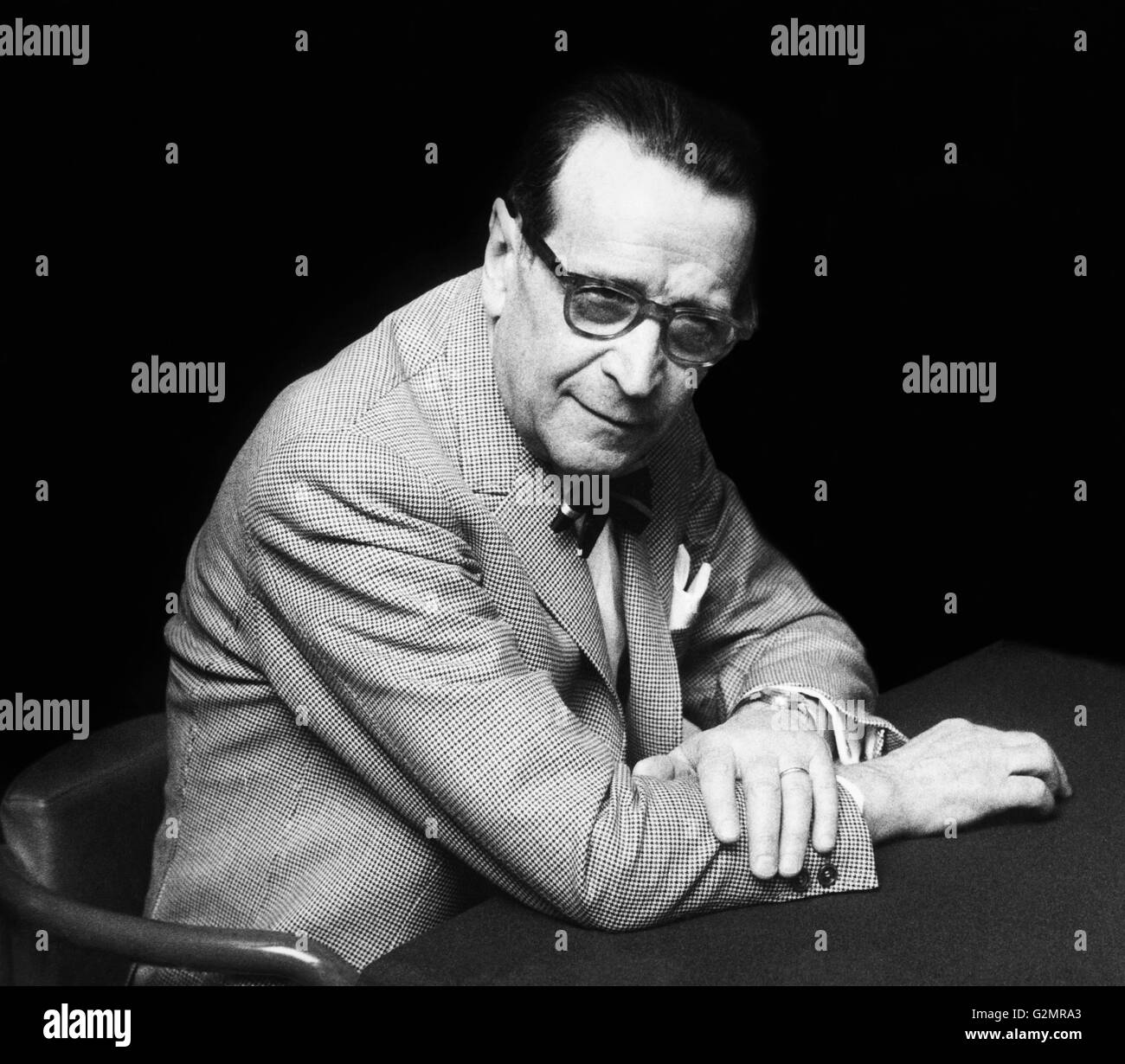 Georges Simenon, 1970-80 Stockfoto