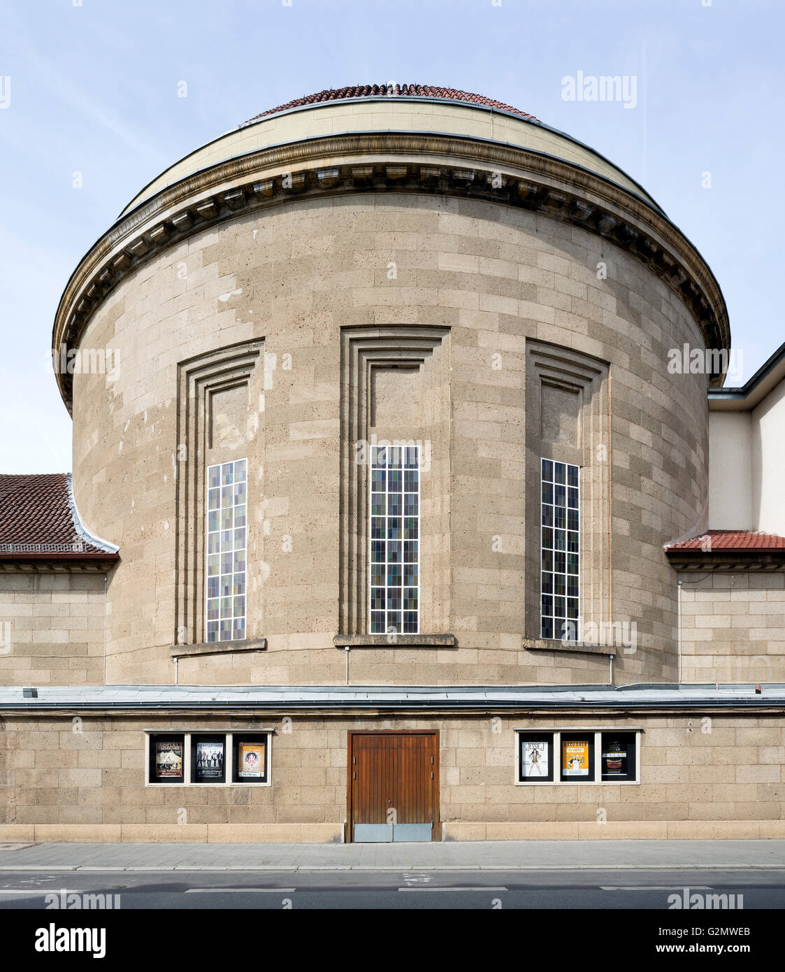 Ehemalige Synagoge der jüdischen Gemeinde von Offenbach im Jahr 1916, heute Theater, Offenbach am Main, Hessen, Deutschland Stockfoto