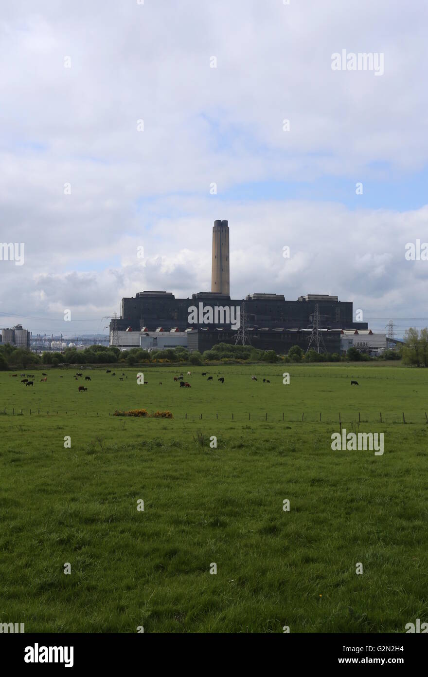 Longannet Kraftwerk Fife Schottland Mai 2016 Stockfoto