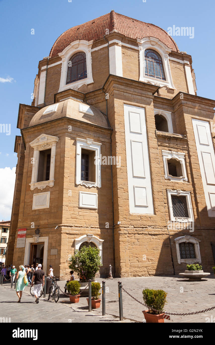 Cappelle Medicee, Medici-Kapellen, Florenz, Toskana, Italien Stockfoto