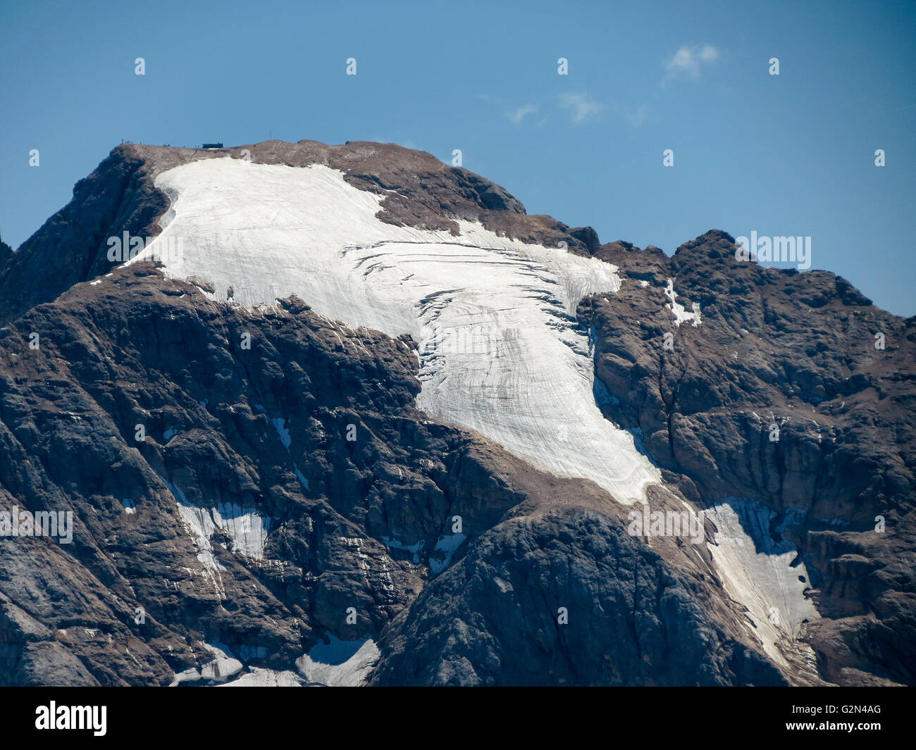 Die Marmolata-Massivs. Die Dolomiten Stockfotografie - Alamy