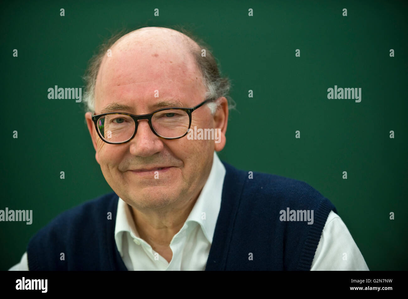 Richard Holmes Autor & akademische abgebildet bei Hay Festival 2016 Stockfoto