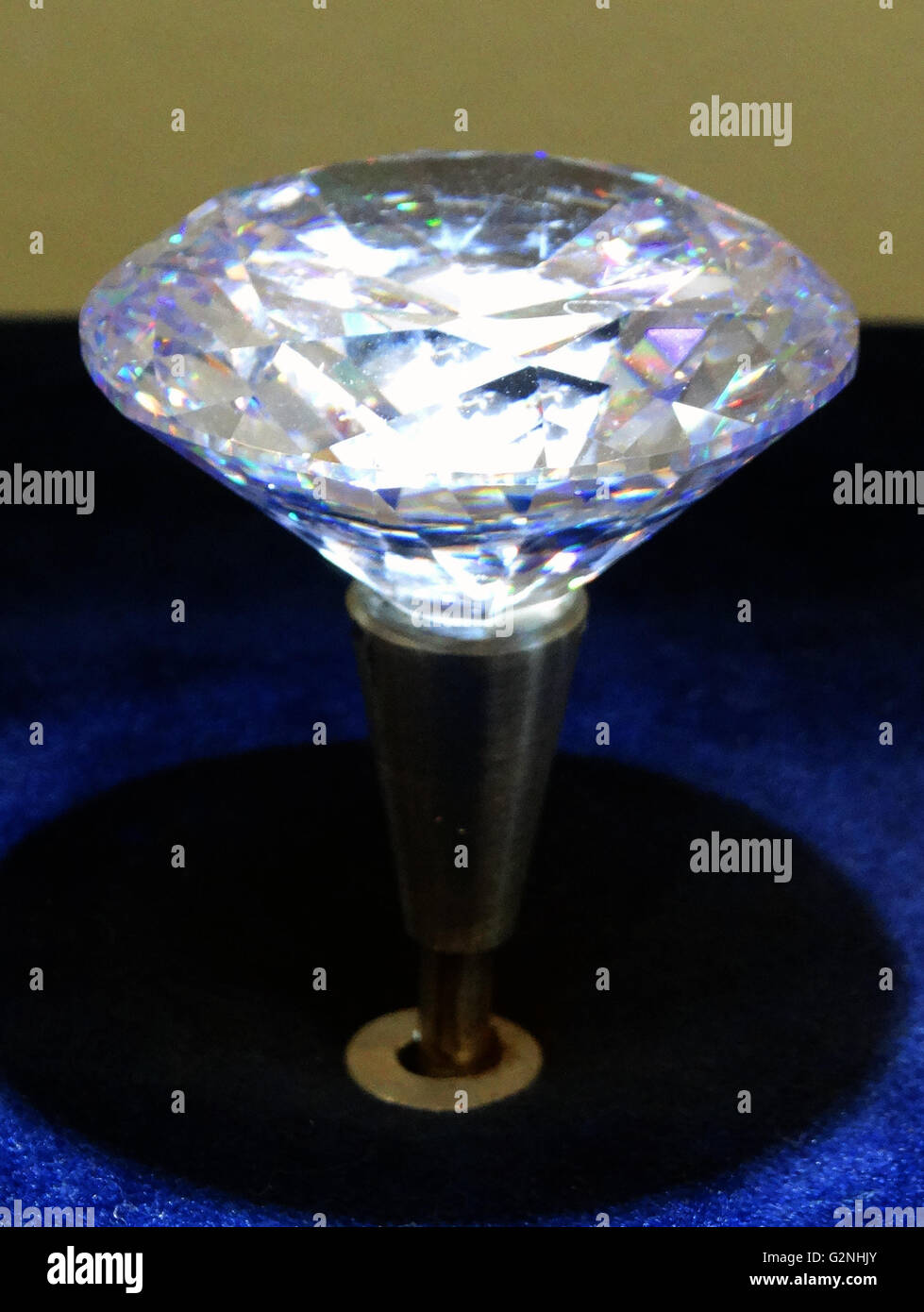 Coster Diamonds' der Royal 201' Diamanten mit 201 Facetten. Coster Diamonds ist eine der ältesten noch in Betrieb Diamantpolieren Fabriken in Amsterdam. Vom 2014 Stockfoto