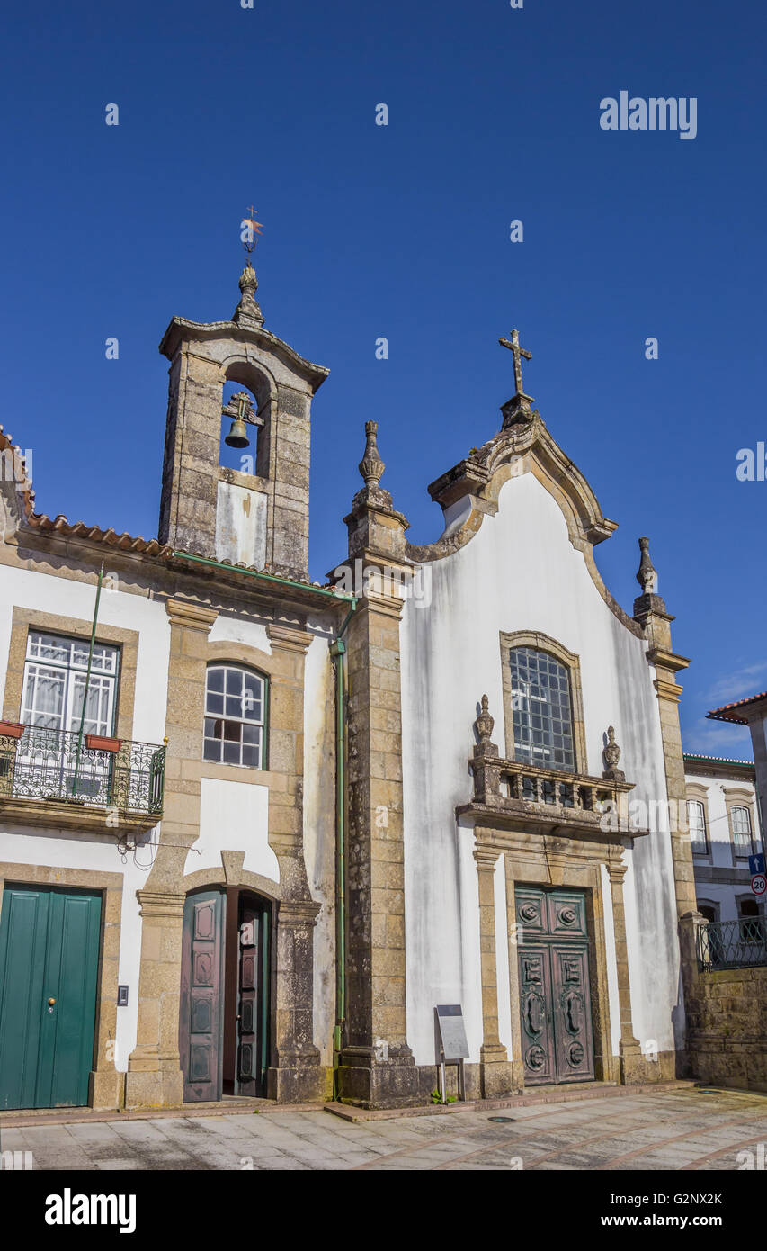 Igreja da Misericordia in Ponte da Barca, Portugal Stockfoto