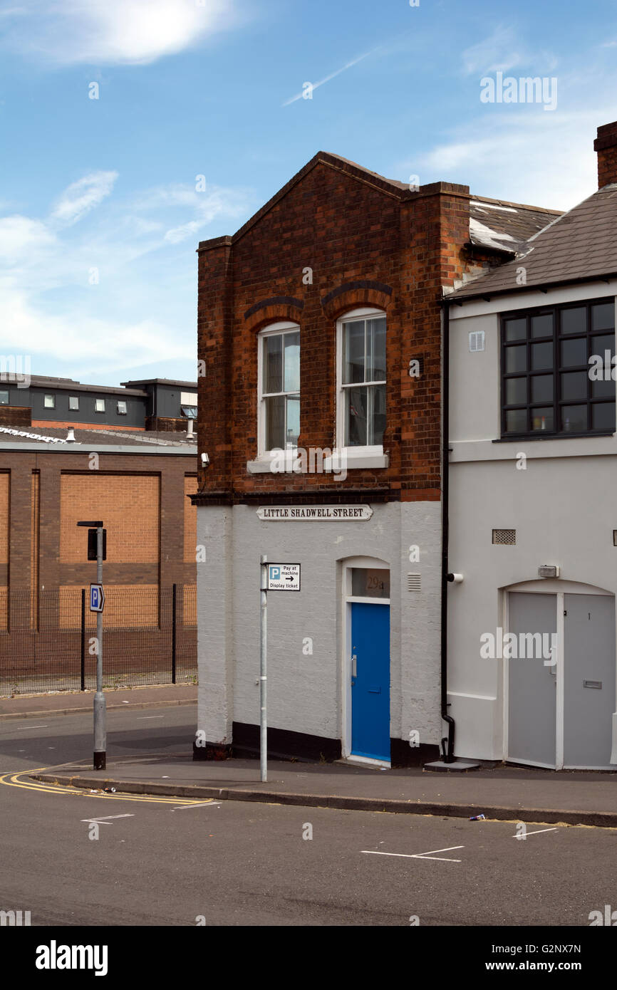 Wenig Shadwell Street, Gun-Viertel, Birmingham, UK Stockfoto
