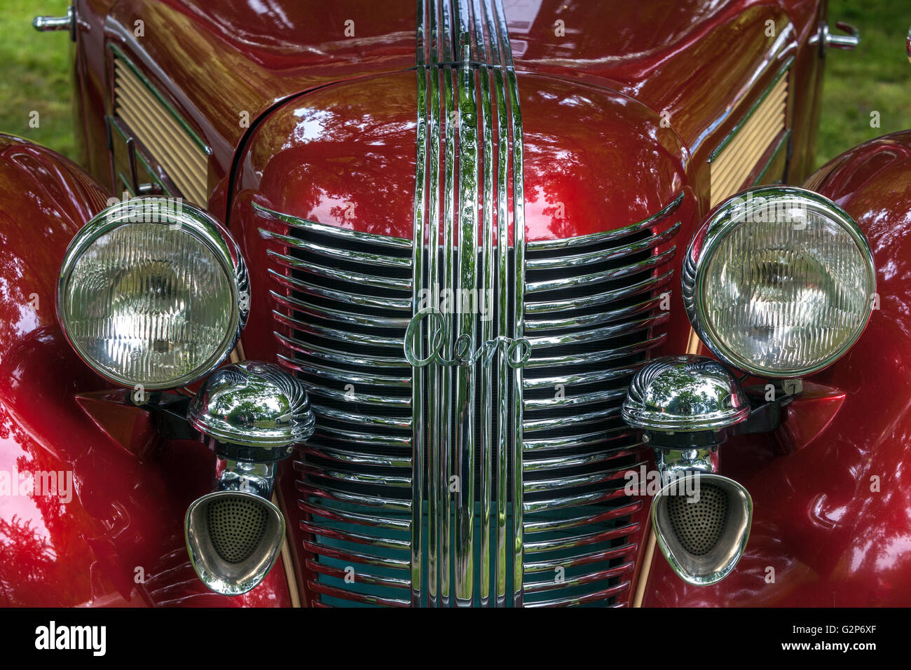 Tschechoslowakische Oldtimer Aero 50 Cabrio Sodomka, Pkw-Produktion Jahr 1938 Stockfoto