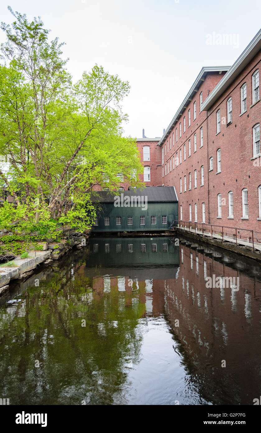 Lowell National Historical Park Stockfoto