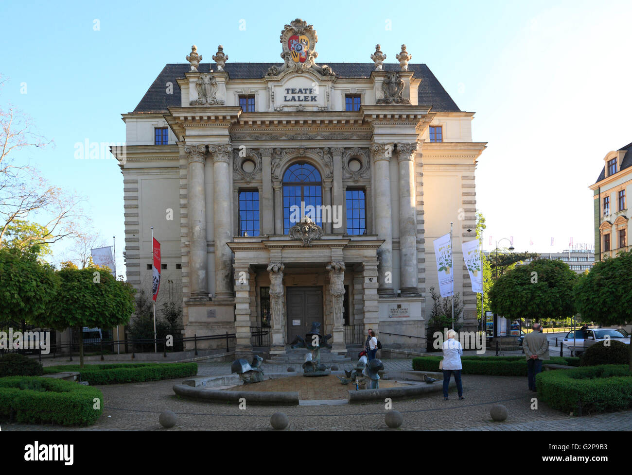 Theater Lalek, Breslau, Schlesien, Polen, Europa Stockfoto