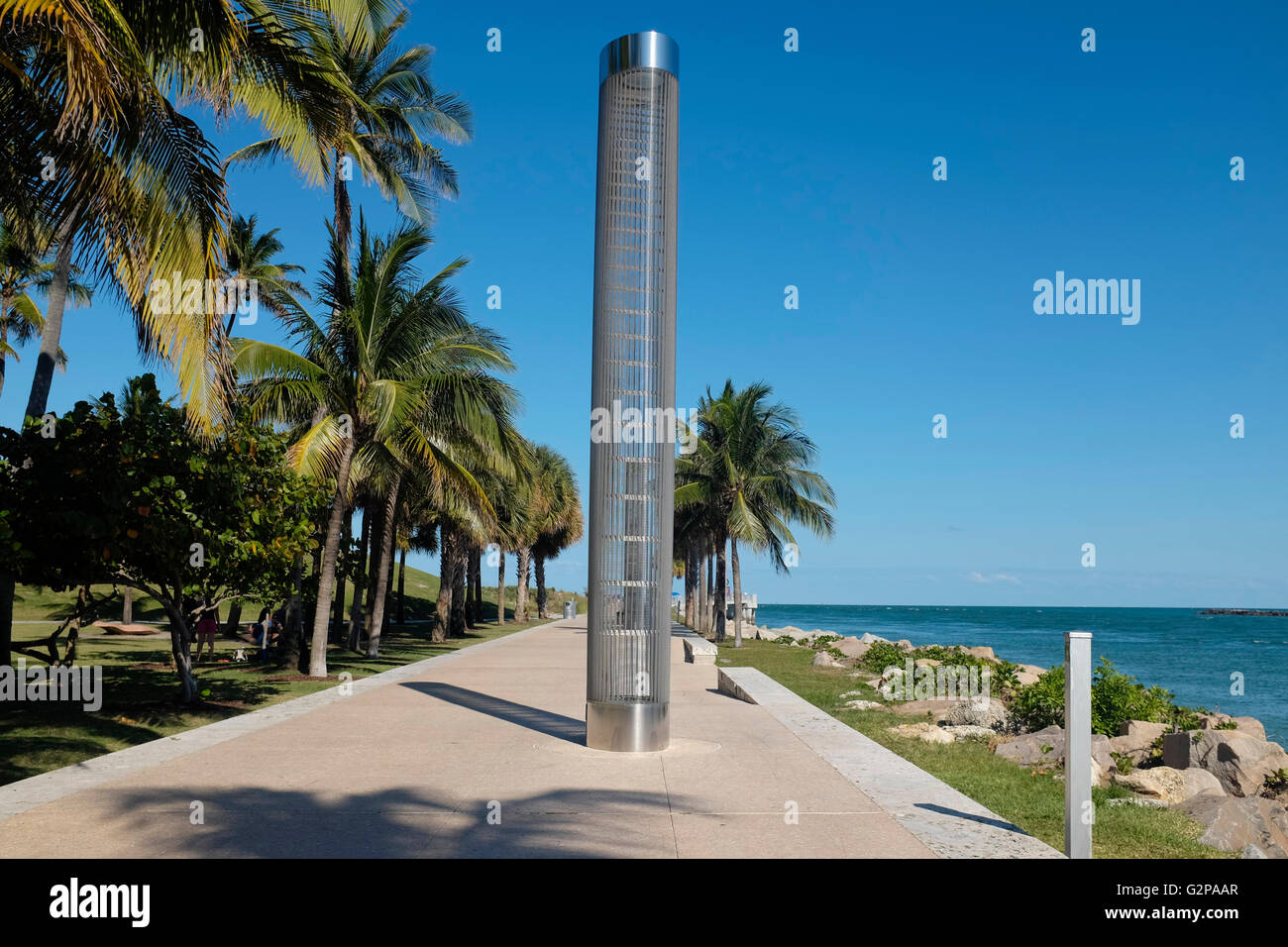 Regierung Schnitt und Atlantik, Miami, Florida Stockfoto