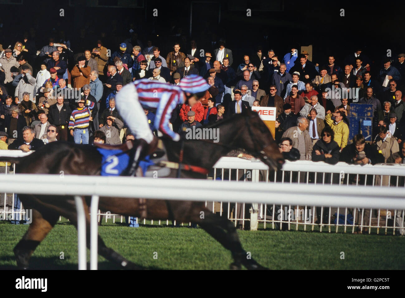 Pferd Rennen treffen. Huntingdon. Cambridgeshire. England. UK Stockfoto
