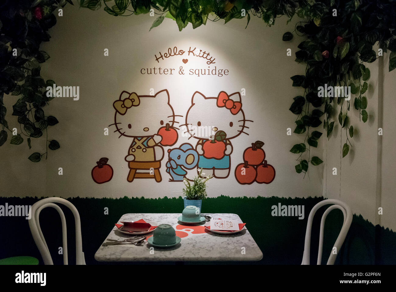London Uk 1 Juni 2016 Ein Pop Up Cafe Eroffnet Cutter