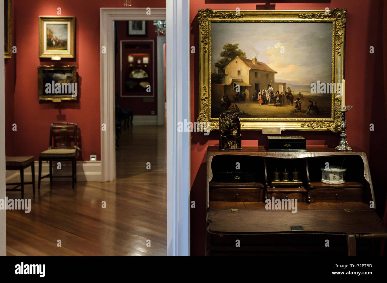 Madrid, Spanien, 2. Juni 2016.  Im Haus Blick auf das Romantik-Museum in Madrid, Spanien. Enrique Davó/Alamy Live-Nachrichten. Stockfoto