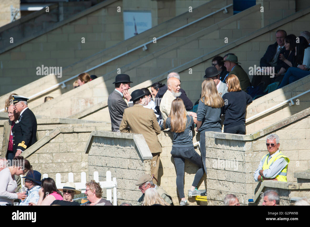 Shepton Mallet, UK. 2. Juni 2016. Michael Eavis im Bad und West zeigen 2016. James Thomas/Alamy Live-Nachrichten Stockfoto