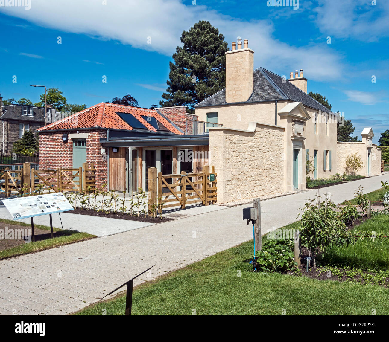 Das wiedergeboren Botanic Haus in Edinburgh Royal Botanic Garden & Aboretum in Edinburgh, Schottland Stockfoto
