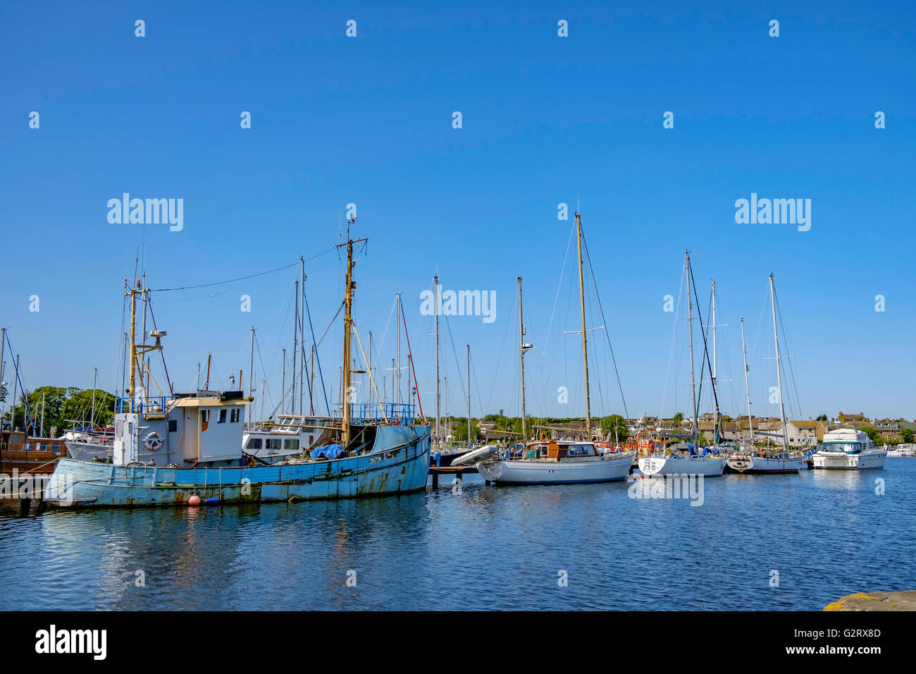 Glasson Dock Stockfoto