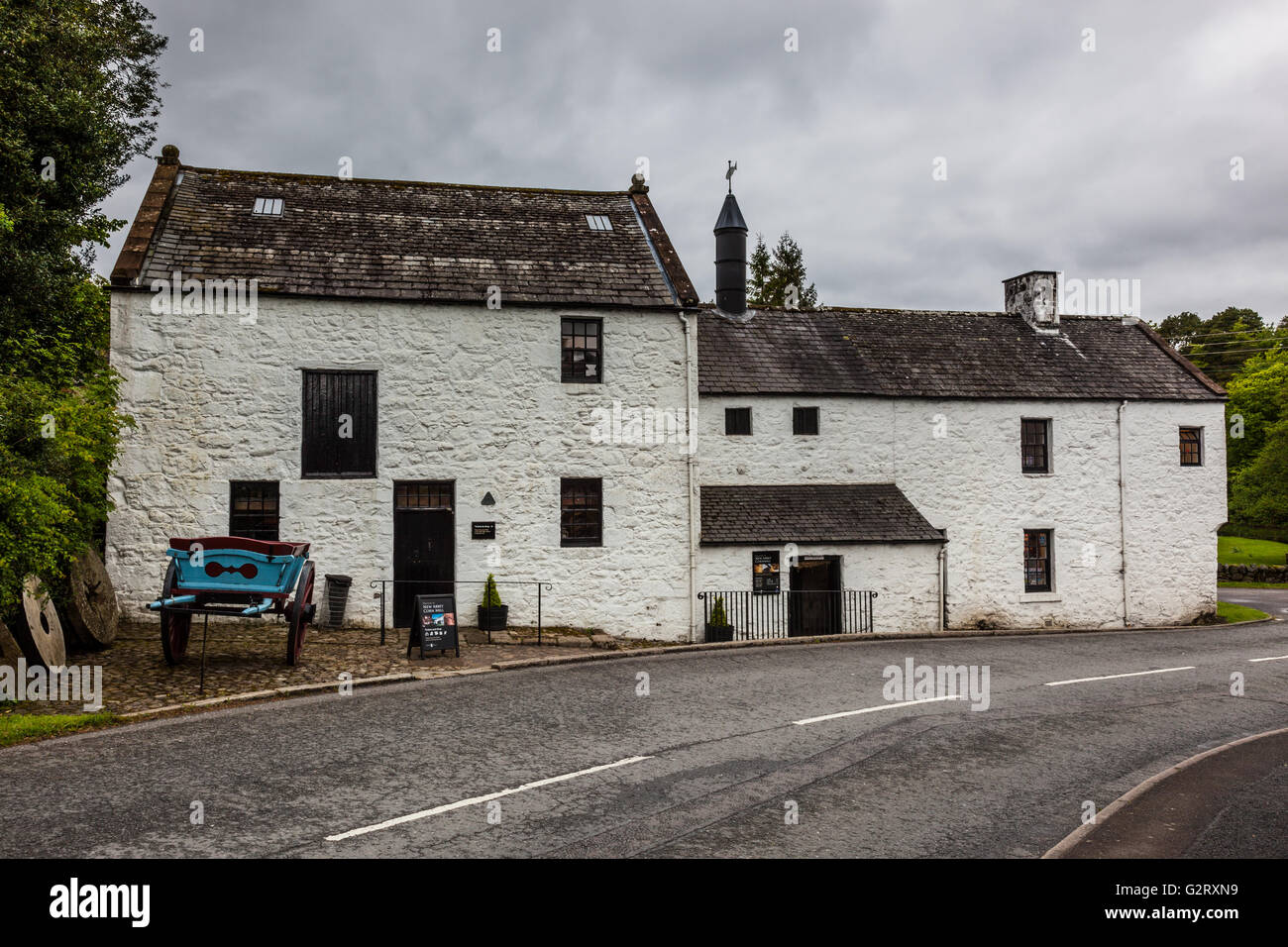 Neue Abtei Getreidemühle, neue Abtei, Dumfries & Galloway, Schottland Stockfoto