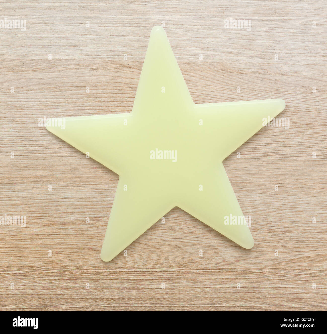 Leere Sterne Spielzeug Closeup als Hintergrund Stockfoto