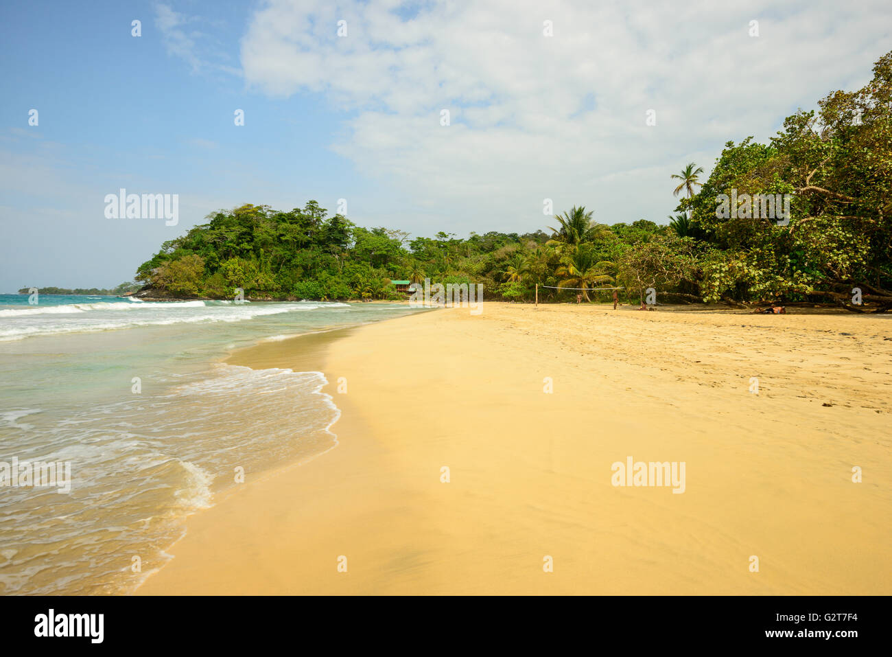 Red Frog Beach auf Isla Bastimentos Stockfoto