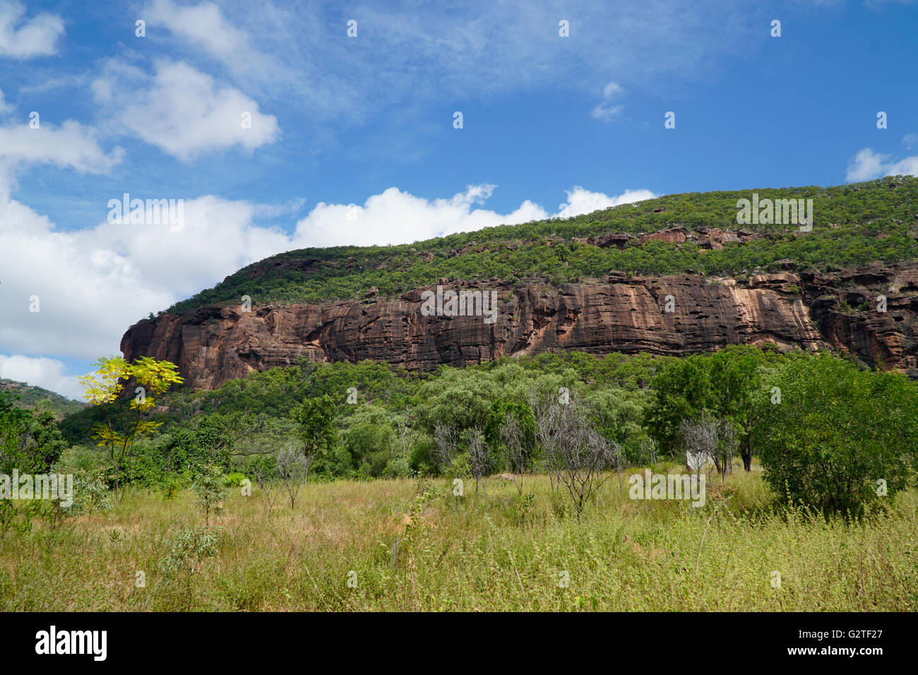Ansicht von rocky Mount Mulligan-Queensland-Australien Stockfoto