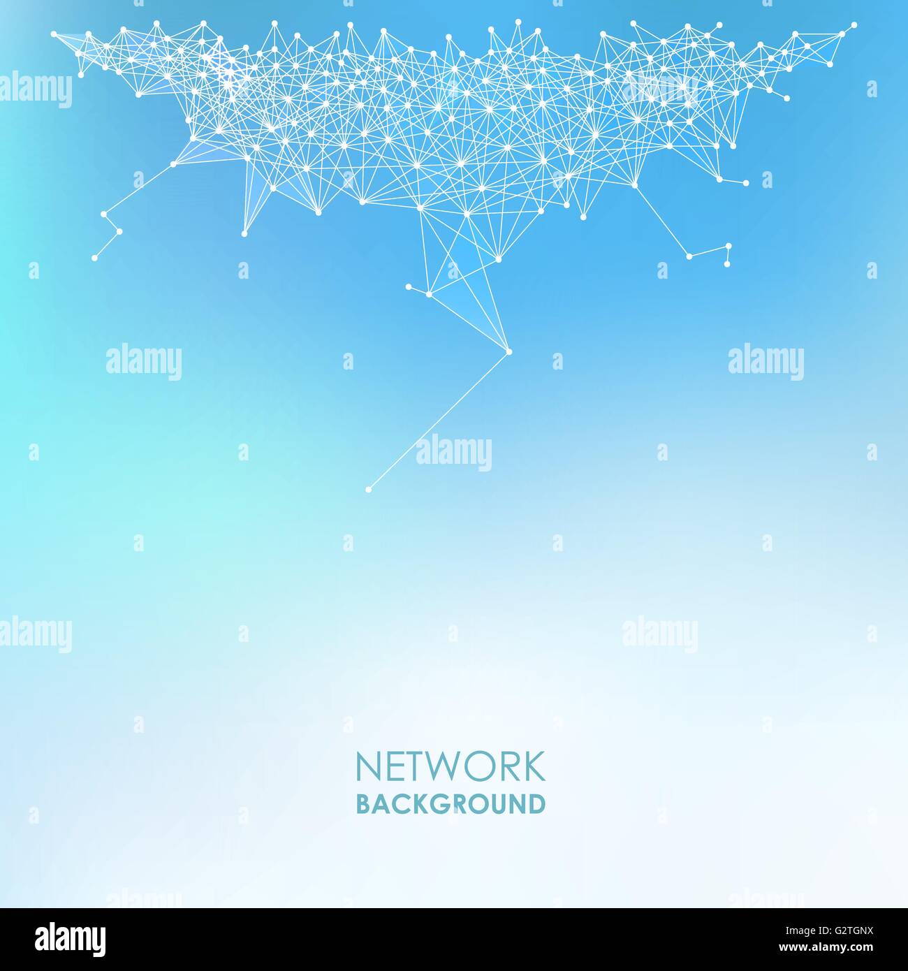 Zusammenfassung Hintergrund Netzwerk Stock Vektor