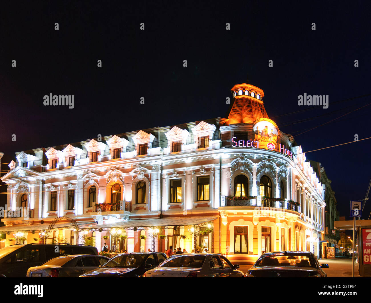 Select Hotel, Rumänien, Moldau, Moldawien, Moldau, Iasi Stockfoto