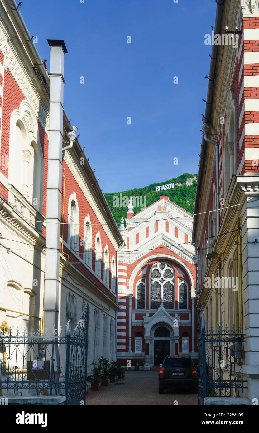 Synagoge, Rumänien, Siebenbürgen, Transsilvanien, Siebenbürgen (Transsilvanien), Brasov (Kronstadt) Stockfoto