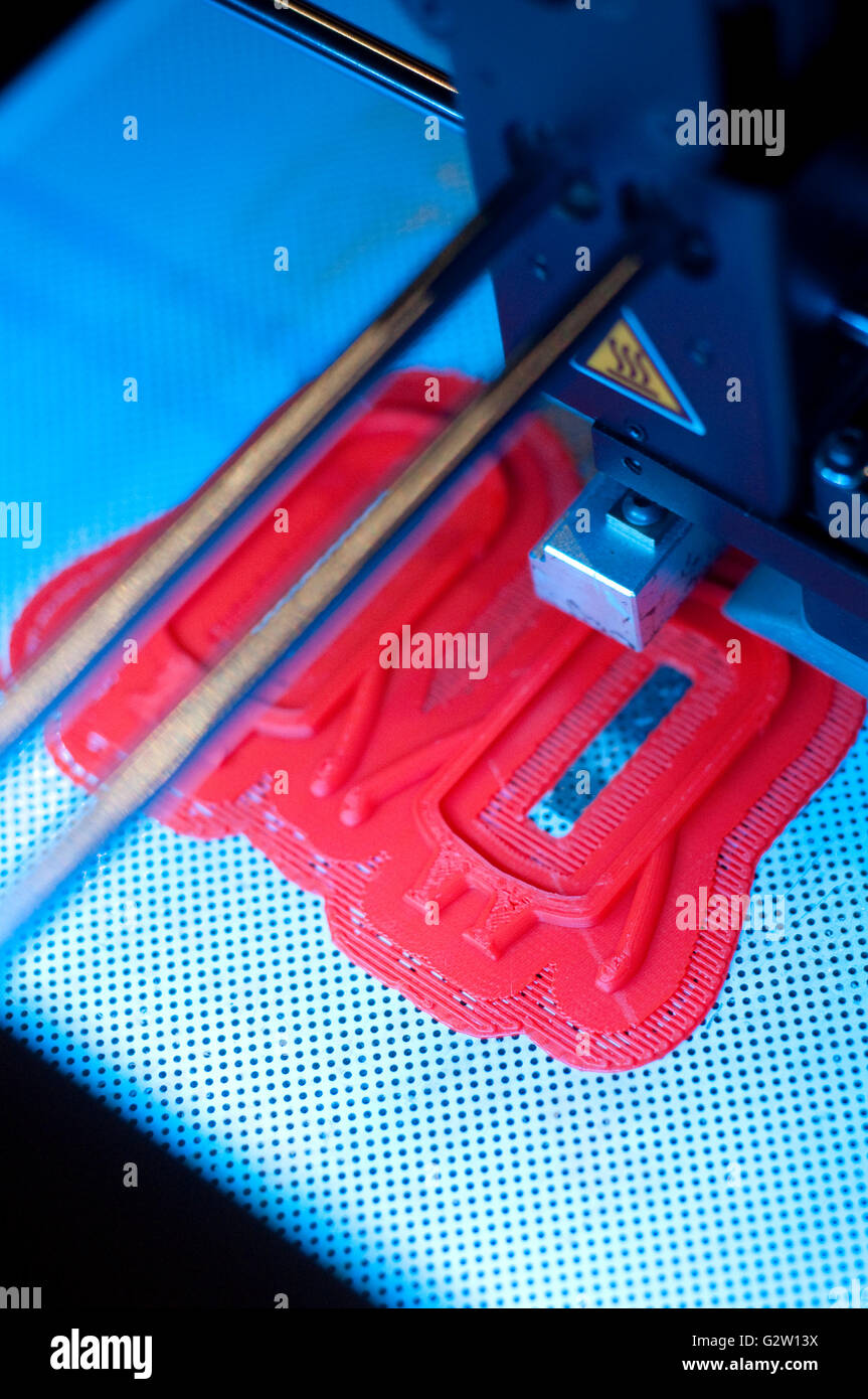 3D Drucker Stockfoto