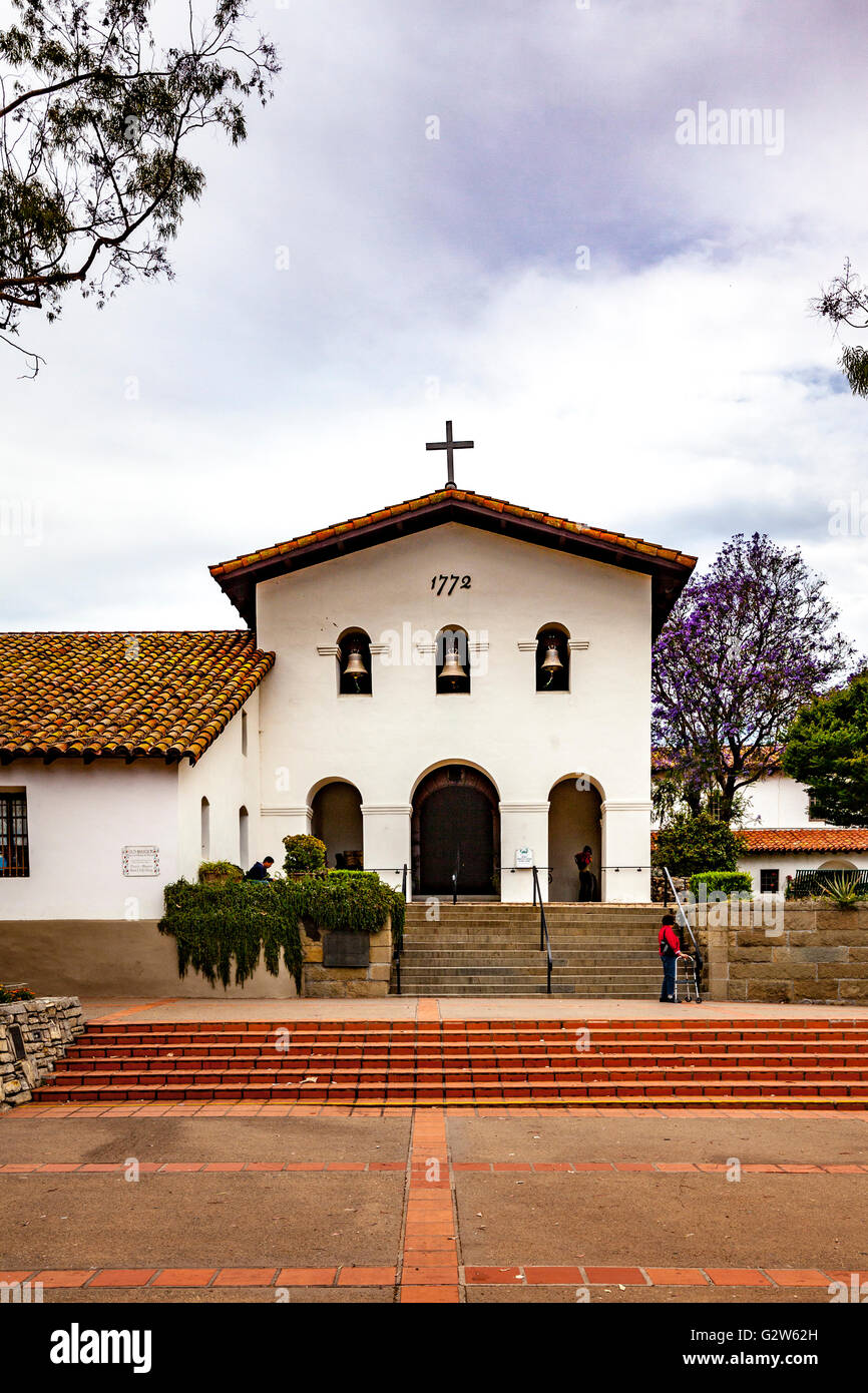 Mission San Luis Obispo de Tolosa in San Luis Obispo, Kalifornien Stockfoto
