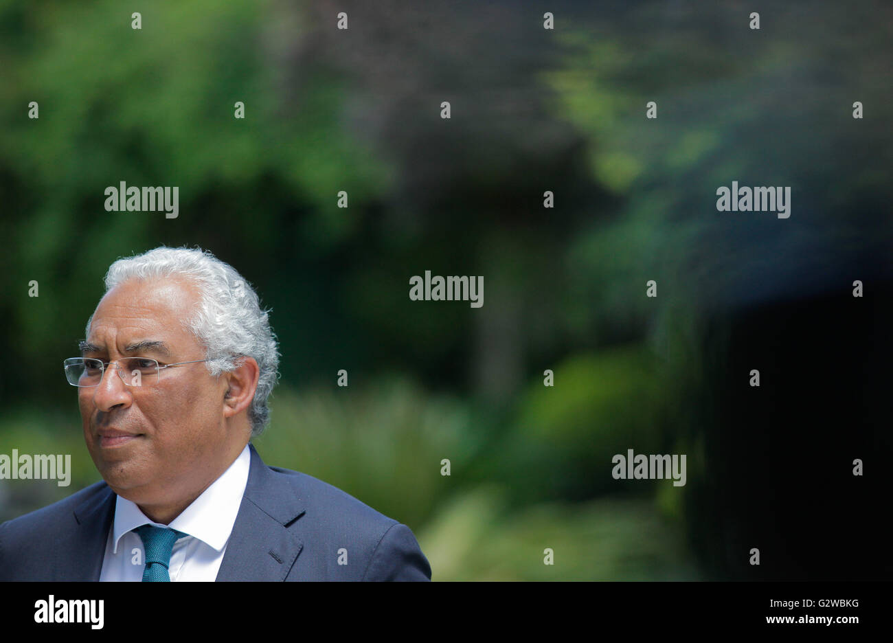 Lissabon, Portugal, 3. Juni 2016. Portugal ist Premierminister Antonio Costa, Pressekonferenz im Sao Bento Palace besucht. Bildnachweis: Helena Poncini/Alamy Live-Nachrichten. Stockfoto