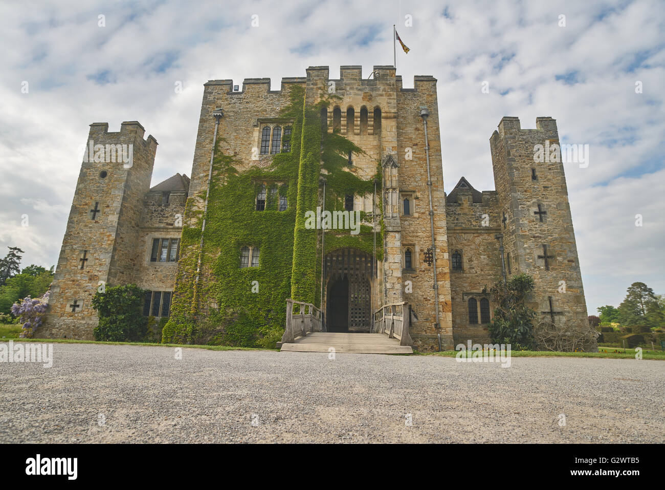 Hever Castle Kent Stockfoto