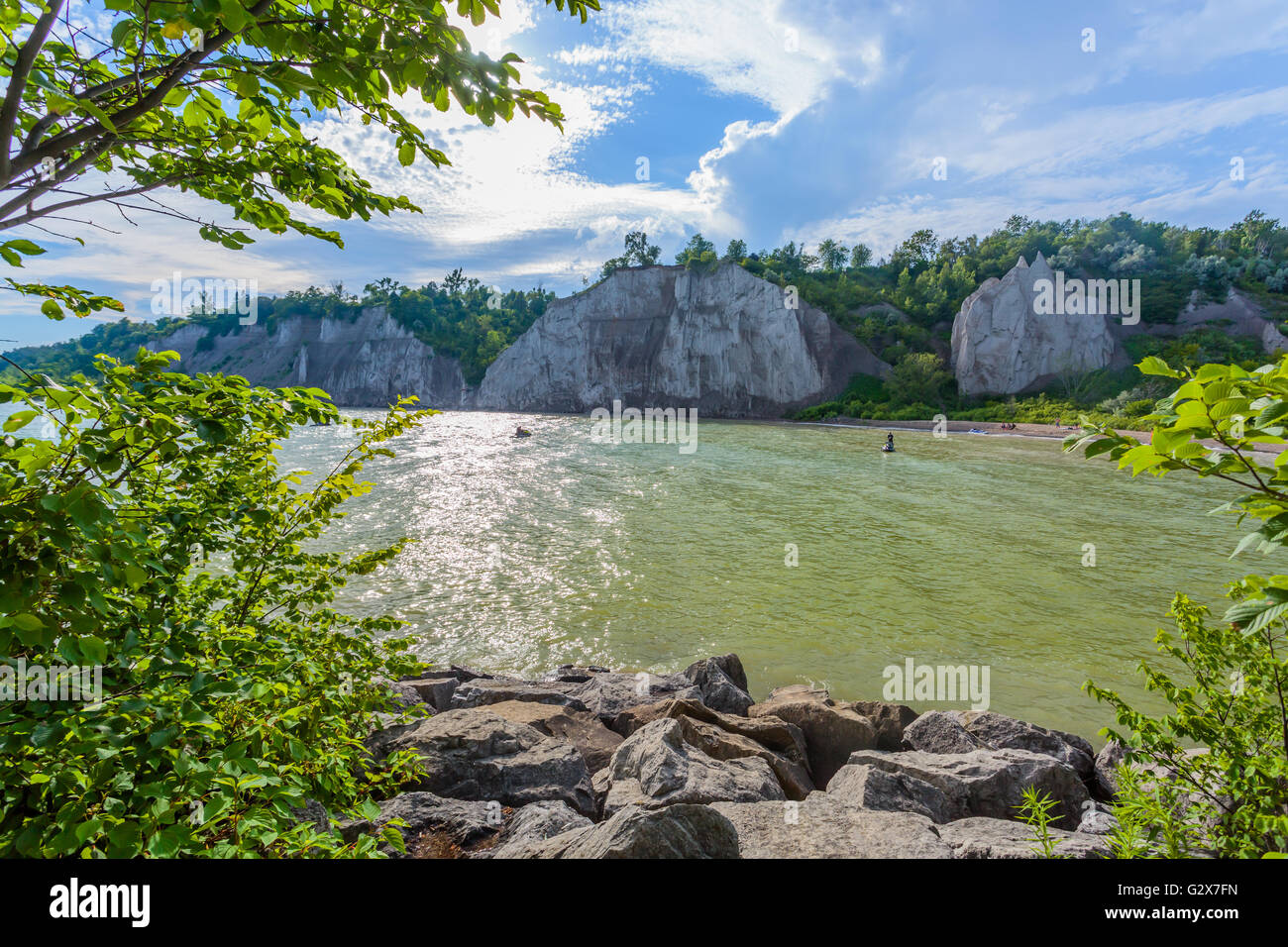 Scarborough Bluffs Park. Toronto Stockfoto