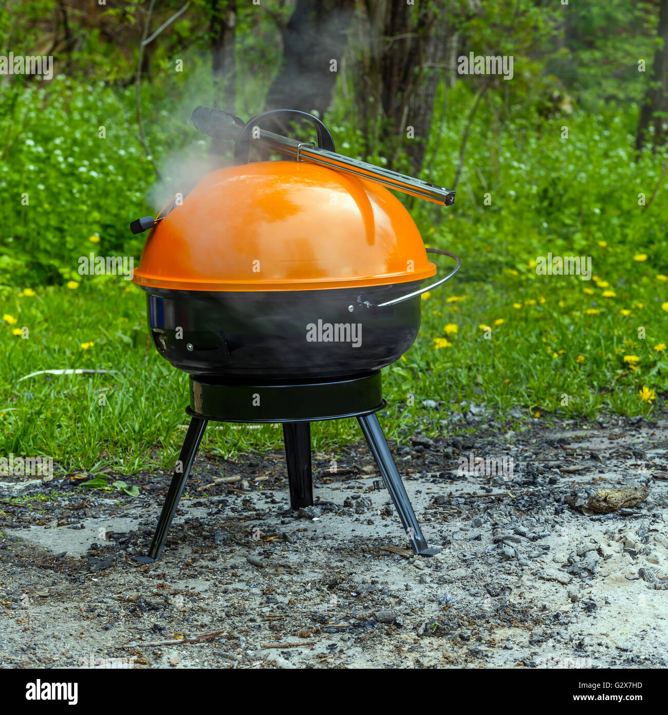 Barbecue-Grill Stockfoto