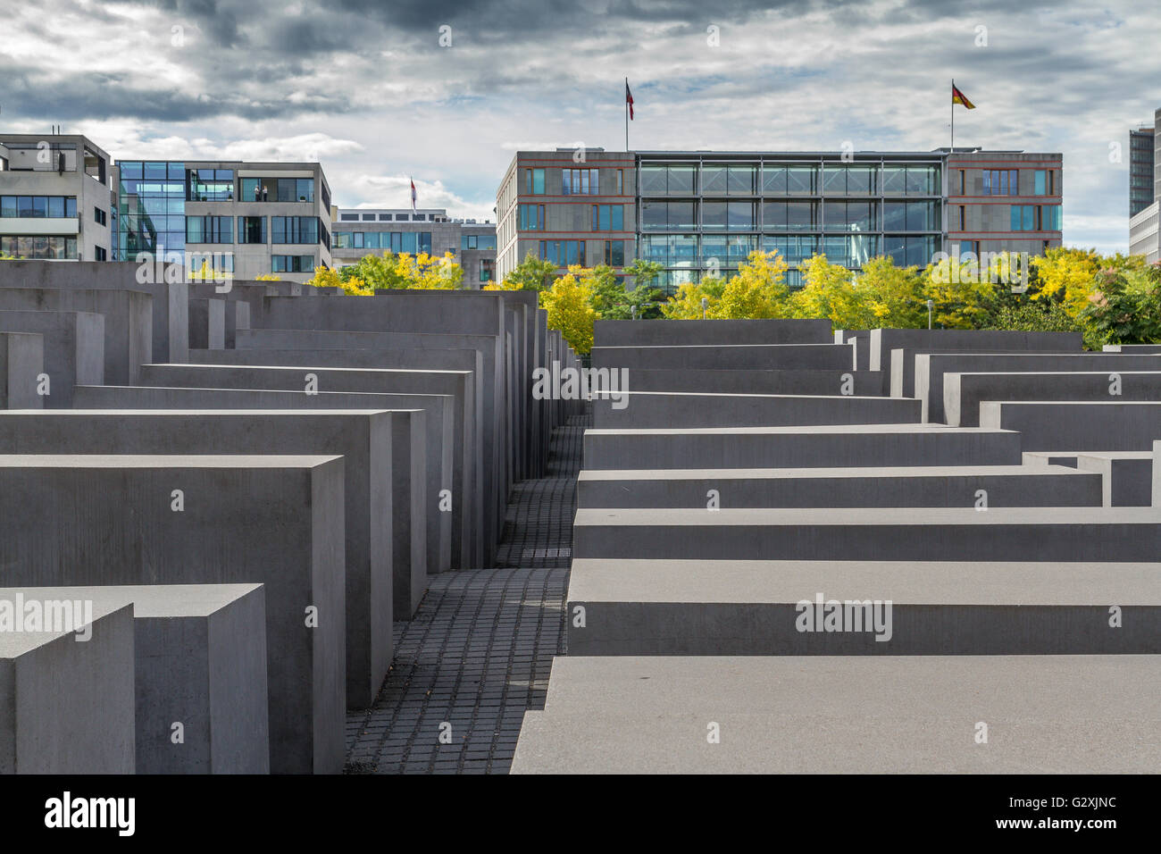 Jüdisches Holocaust-Mahnmal, ein Denkmal für die jüdischen Opfer des ...