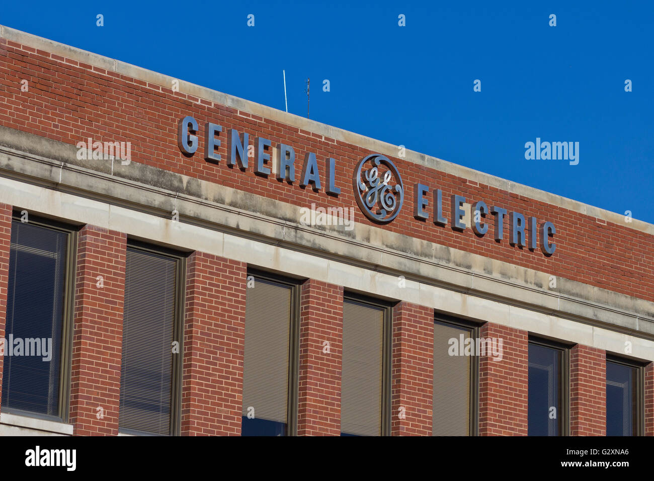 Ft. Wayne, IN - ca. Dezember 2015: General Electric Factory. GE ist digitale Industrieunternehmen der Welt ich Stockfoto